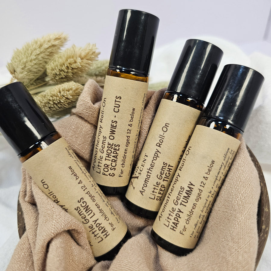 Aromatherapy Essential Oil Roll Ons - Little Gems