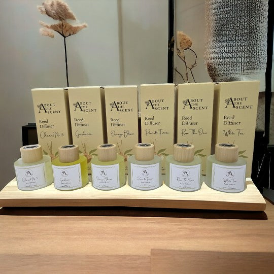 Reed Diffusers – About The Scent