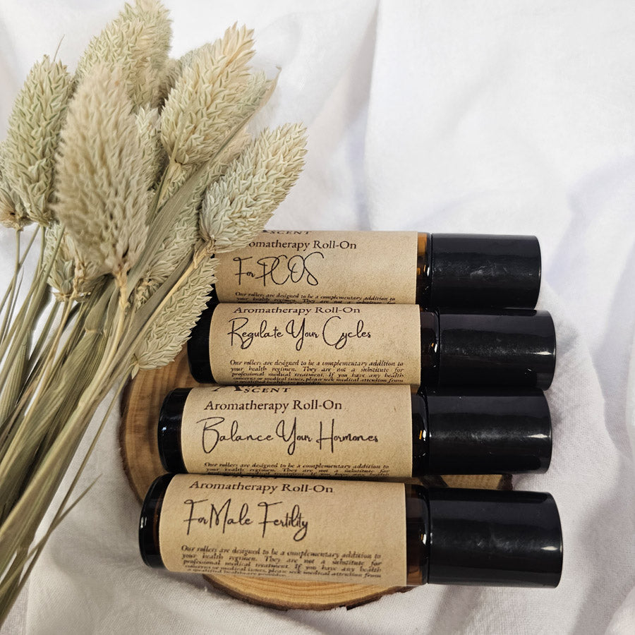 Aromatherapy Essential Oil Roll Ons - For Fertility Support